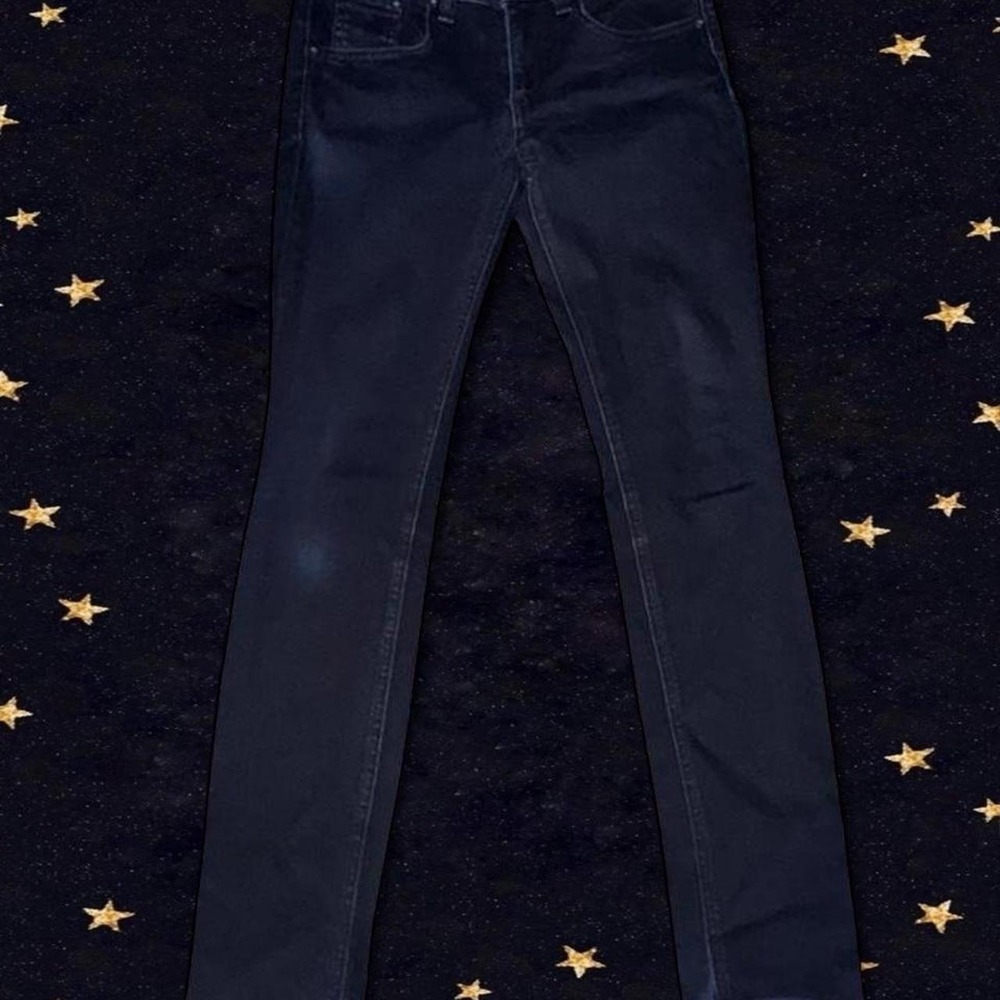 Rag & Bone Skinny Jeans Dark Wash Indigo Denim W1502K520 Size 25